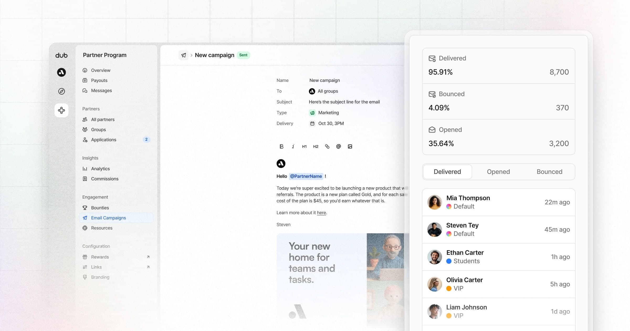 Introducing Email Campaigns